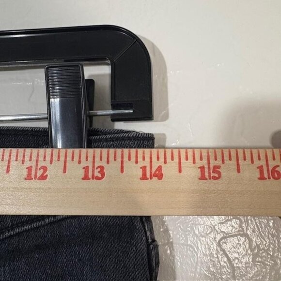 Reformation Jeans Womens 28 Black High & Skinny Crop Avalon Made In USA - Picture 8 of 10